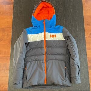 Helly Hansen Cyclone Ski Jacket Boys Size 14 Navy See Description